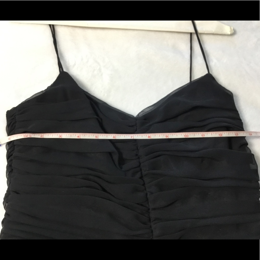 Dessy Collection Ruched Chiffon Top - Picture 6 of 7